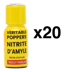 Generique Veritable Poppers Nitrite d'Amyle 15ml x20